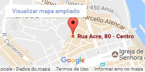 Mapa de localização do NPSC2 - Rio de Janeiro - RJ