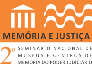 Logo 2º Seminário Nacional de Museus e Centros de Memória do Poder Judiciário