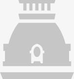 desenho da cúpula do CCFJ em cinza dentro de uma caixa cinza mais claro.