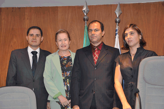 Fernando Mattos, Maria Helena Cisne, Marcelo Leonardo Tavares e Paula Patrícia Nogueira