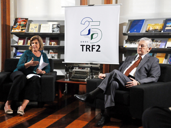 Tania Heine e Paulo Barata conversam sobre os primeiros anos do TRF2