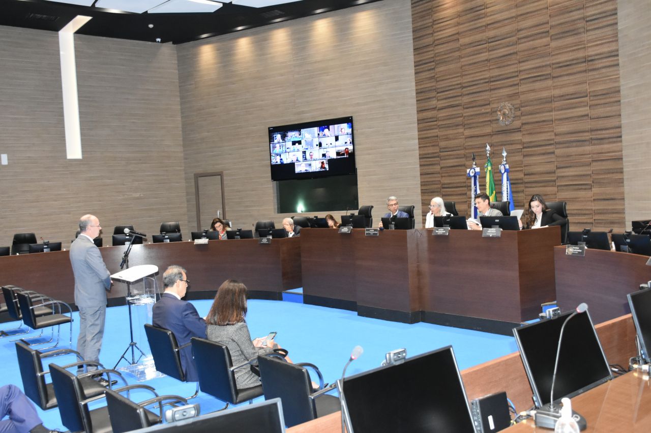 Na foto, o Plenário do TRF2 que sediou sessão do CJF.